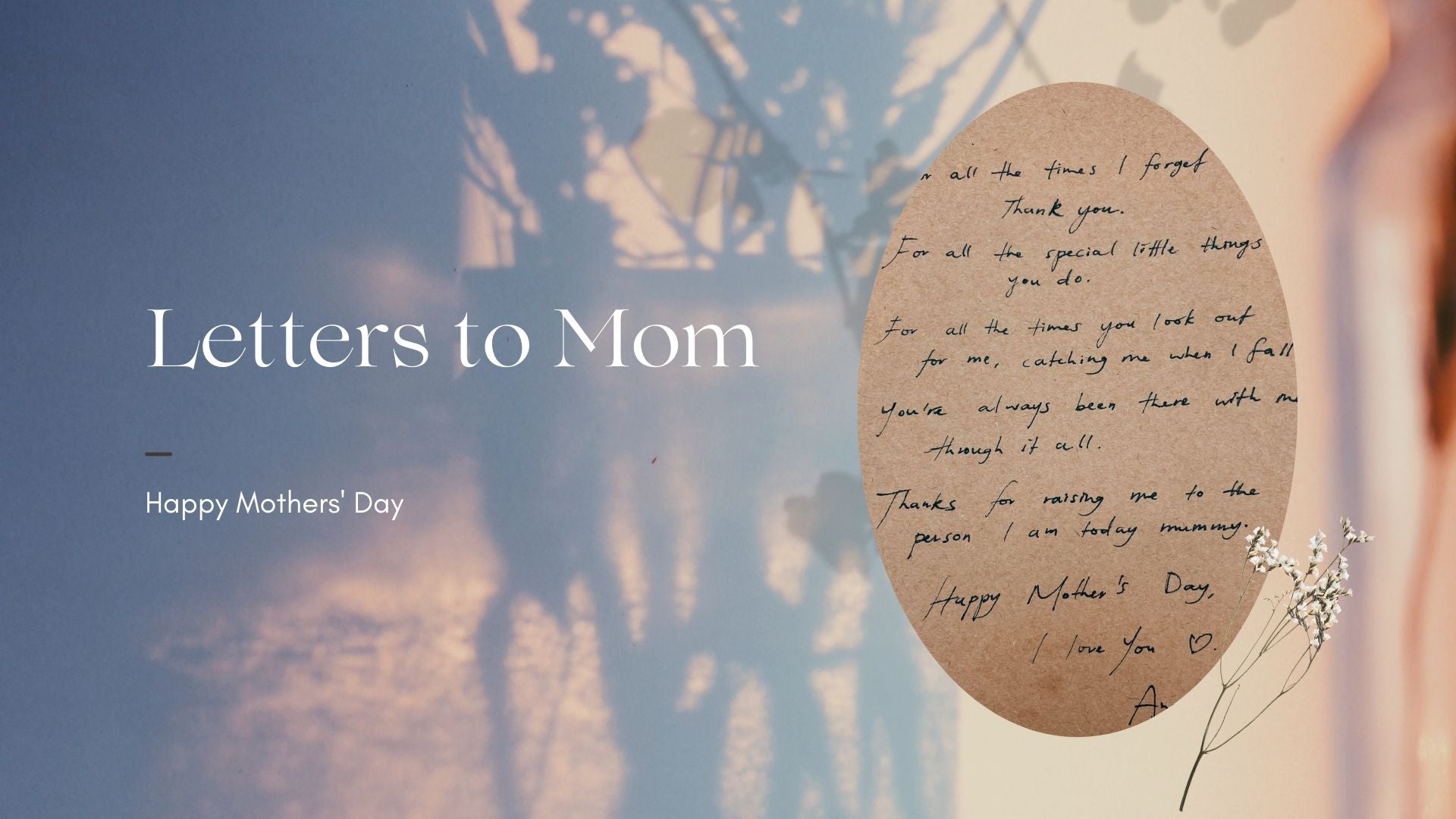 Letters To Mom