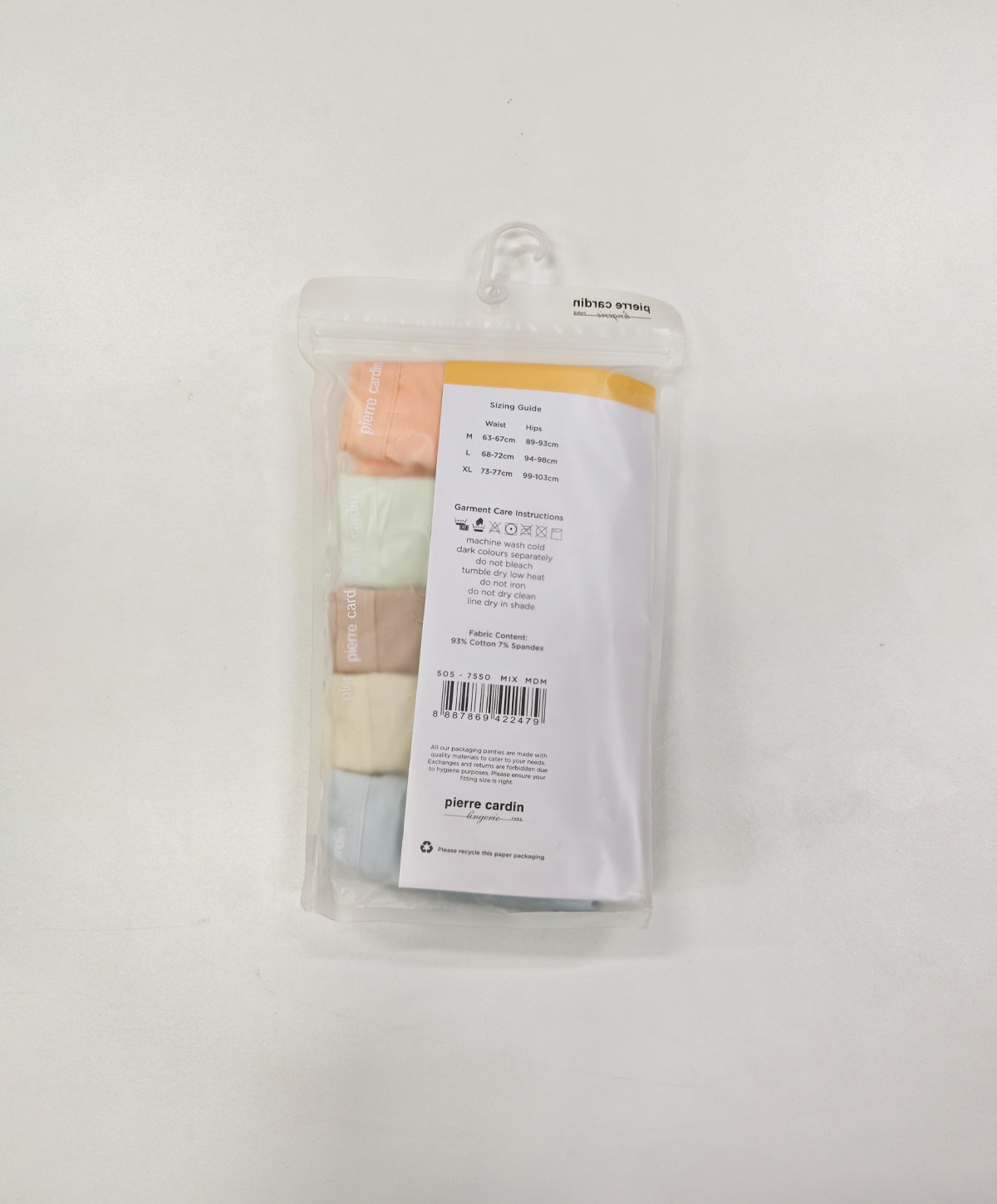 5PC Pack Basics Cotton High Waist Panties